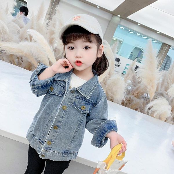 

jackets bear jean girls baby's kids coat thin jacket outwear 2021 spring autumn overcoat sport princessÂ toddler children's clothin, Blue;gray