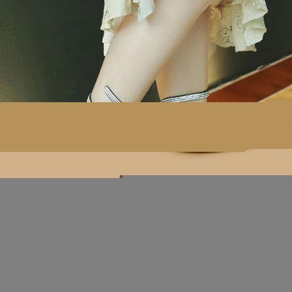 

high heel sandals 2021 summer women party black crystal rhinestone square pumps