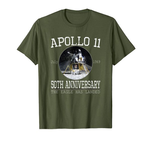 

Apollo 11 Lunar Module 50th Anniversary The Eagle Has Landed T-Shirt, Mainly pictures