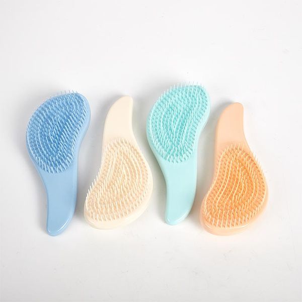 

hair brushes 1pcs magic handle comb anti static massage brush styling tool, Silver