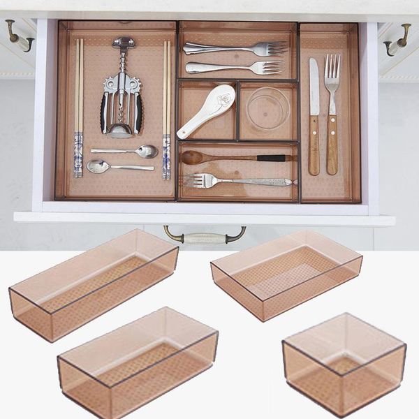 

storage bottles & jars kitchen restaurant plastic cutlery utensils tray box drawer organizer organization accessories