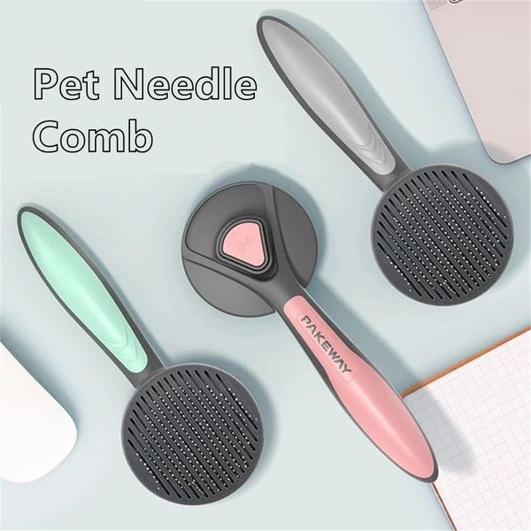 Pet Dog Combs CAT GOOM GOOM PEток Собаки Специальное ухоженность Иноподобные Уборщики Cathair Очиститель для чистящих и косметических продуктов WLL921