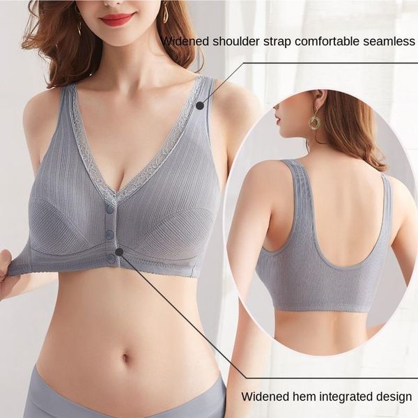 

yoga outfit plus size bra chest strap sports women no steel ring vest-style for