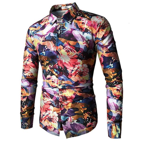 

men's long turn down collar cardigan shirt with fingerprint 3d single type thin, White;black