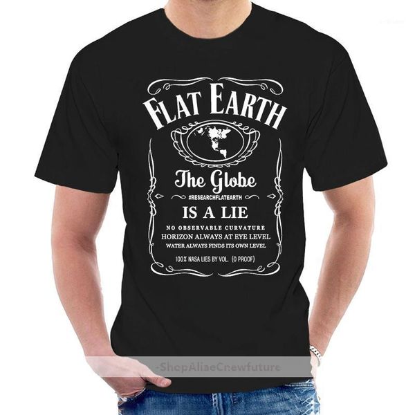 

men's t-shirts 2021 summer tee shirt flat earth t-shirt in black, jack t-shirt, is cool @006198, White;black