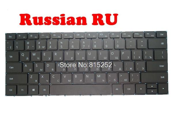 

lapkeyboard for huawei matebook wrt-w19l wrt-w29l hn-w19l hn-w19r united states us/sp/tr/hu black with backlit keyboards