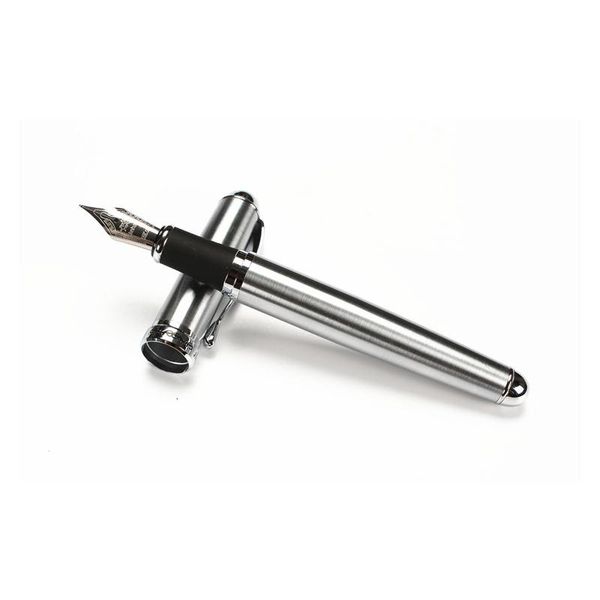 

fountain pens jinhao x750 luxury pen nib 18kgp ink silver stainless steel calligraphy school black for writing gifts