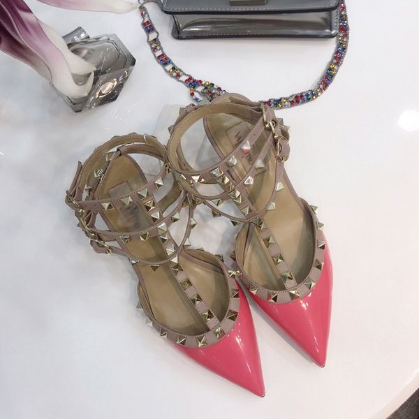 

2021 good quality fashion women luxurys designers shoes designer sandals womens luxury high heels sandal dress shoess with box size 35-41 -h, Black