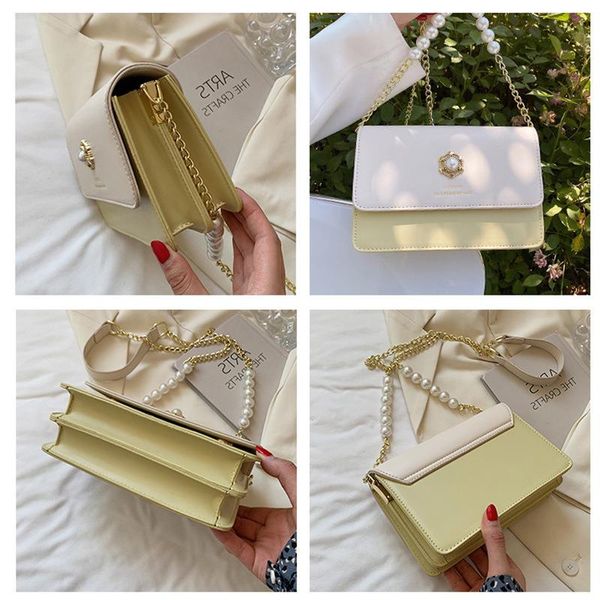 

bag spring and 2021 foreign cross-border shoulder trade messenger chain fashion female new summer pearl small square nvjxq
