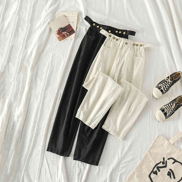 

women's shorts men's jeans with high waist, elegant and chic, super skinny, autumn breeches for women t7z7, White;black