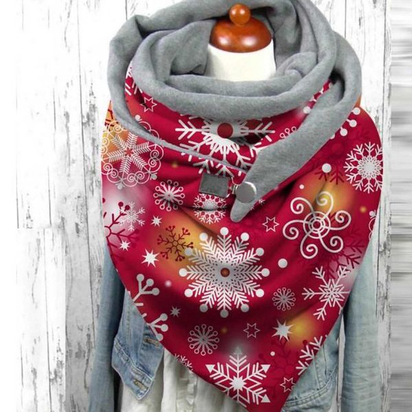 

scarves ladies vintage scarf elegant winter warm soft female sunflower floral tie dye star gradient shawl christmas, Blue;gray