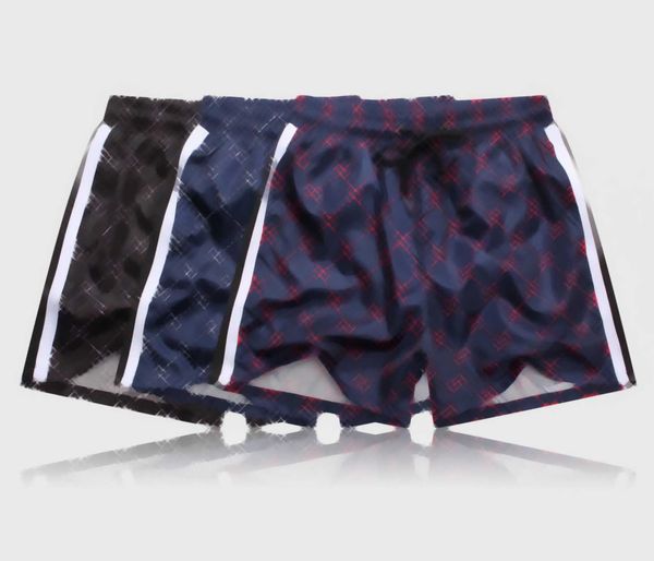 

sommer mode mÃ¤nner shorts schnelltrocknung badebekleidung druckbrett strand hosen herren schwimmen kurzschluss m-xxxl, White;black