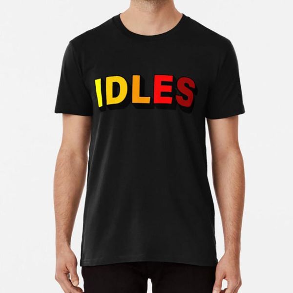 

men's t-shirts idles - rainbow logo t shirt sticker mug uk, White;black