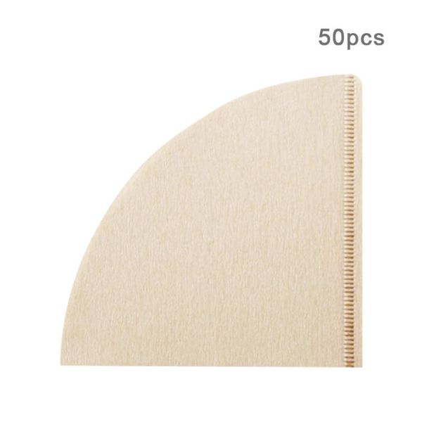 

coffee filters 50pcs cone hand brewed filter paper drip holder folding making home decor room collection