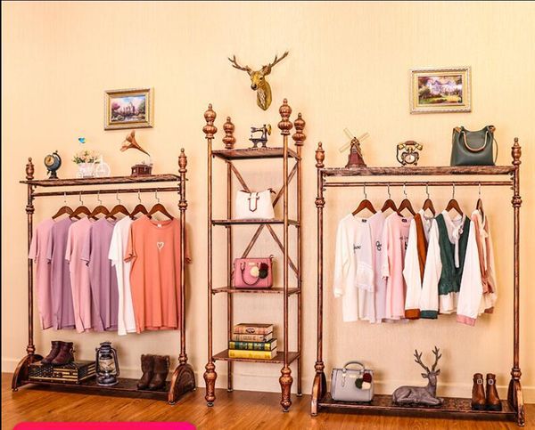 

hangers & racks iron clothing store hanger display rack