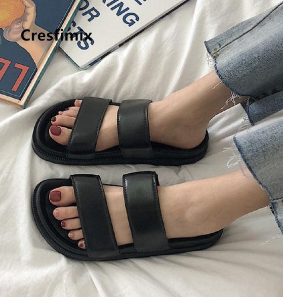 

women fashion comfortable black sandals shoes lady casual spring & summer cool street teenager sandal e5299