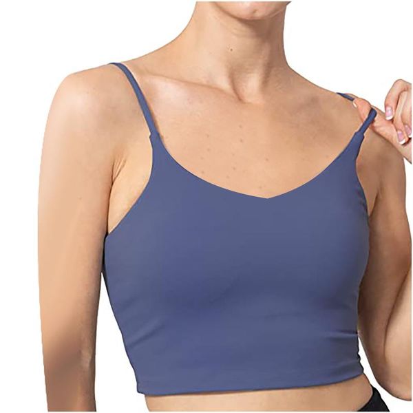 

solid sports crop vest corset camis women sleeveless casual tank ladies chest pad suspender clothes dÃ©bardeurs women's tanks &, White