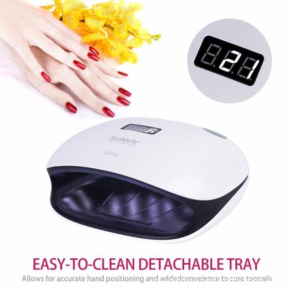 

nail lamp for manicure 48w dryer machine uv curing gel polish with motion sensing lcd display1