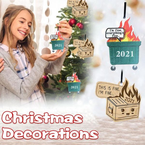 

christmas decorations wooden pendant fire dumpster listing hanging oranments wall xmas dec merry decor for home happy year gif