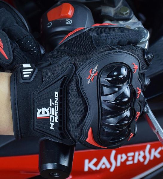 

motorcycle gloves summer anti-fall off-road racing touch screen riding rider hard shell breathable equipment