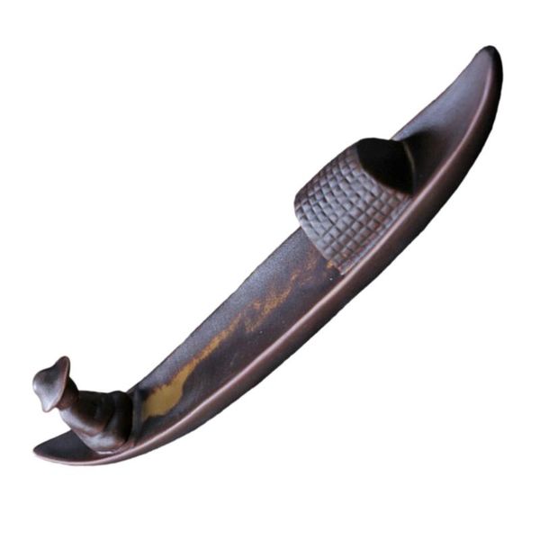 

fragrance lamps 1pc boat incense burner stick holder vintage fisherman ornament