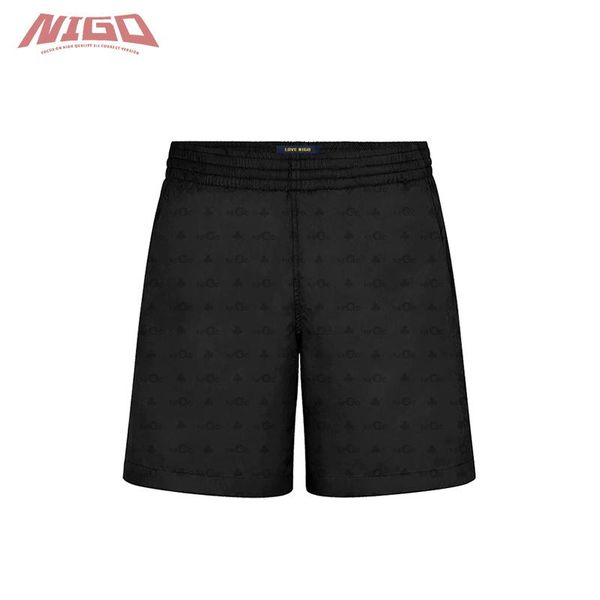 

men's shorts nigo 21ss se beach #nigo5225, White;black
