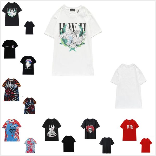 

men t-shirt high-quality women short sleeves tide letter print sports casual with label hip hop street tee m-3xl 0103, White;black