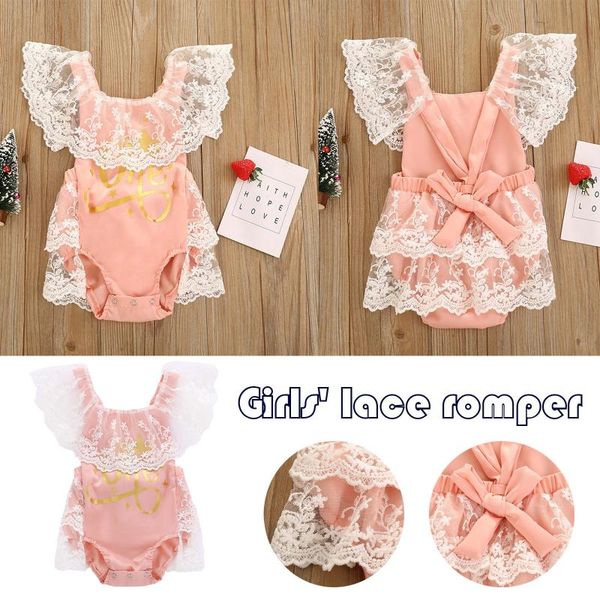 

clothing sets kids baby girl clothes set toddler one-piece printed summer style romper bag fart outfits roupa infantil, White
