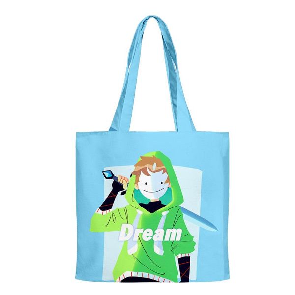 

school bags dreamwastaken one shoulder canvas bag shopping casual tote