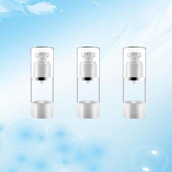 

storage bottles & jars 3pcs spray bottle press pump makeup subpackaging cosmetics sprayer (15ml)