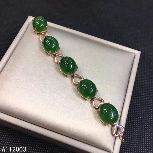 

other bracelets kjjeaxcmy fine jewelry 925 sterling silver inlaid jasper women hand bracelet beautiful support detection, Golden;silver