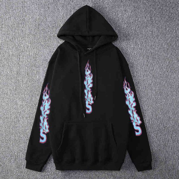 

mens designer t shirts 20 autumn and winter europe america popular men pullover hoodies male fashion letter women sweatshirt couple hip hop, Black