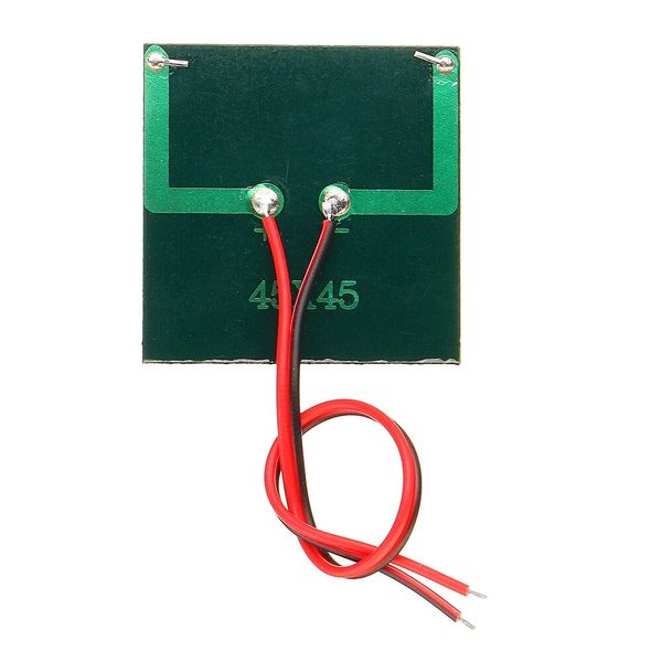 LEORY 0.25W 5V 45*45mm Mini Polisilikon Güneş Paneli Epoksi Kartı Telli