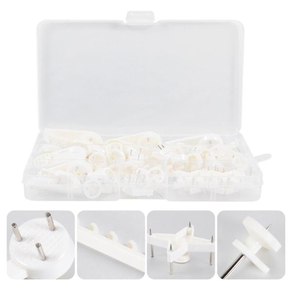 

42pcs wedding po frame seamless hooks professional hanging nails supply & rails
