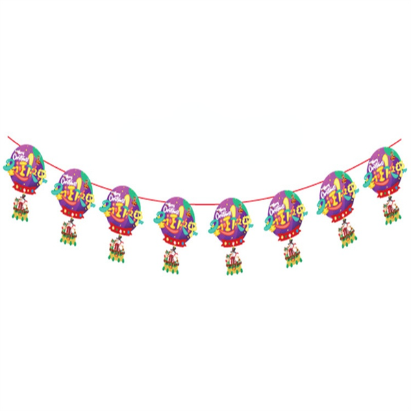 

christmas decorations cartoon pull colorful atmosphere christmas scene decoration christmas paper hanging