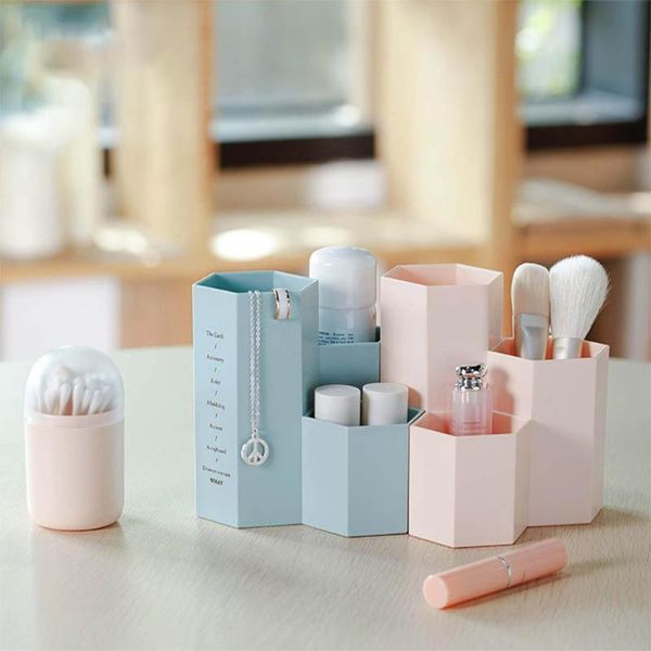 

cosmetics makeup brushes plastic storage box jewelry case office bathroom organizer accessories supplies stuff products boxes & bins
