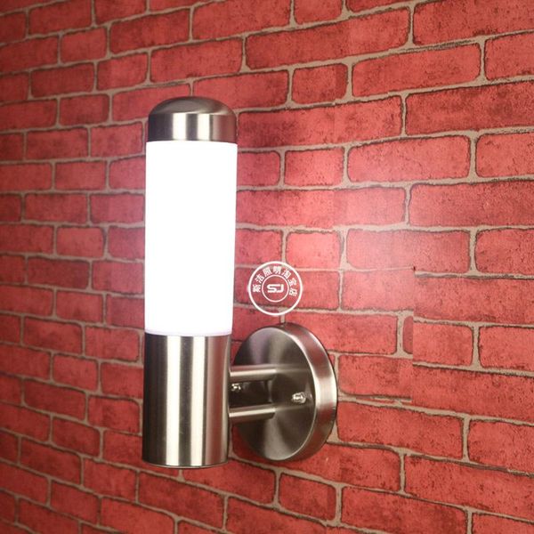 

stainless steel wall lamp outdoor bedside balcony floor headlight waterproof lamp.