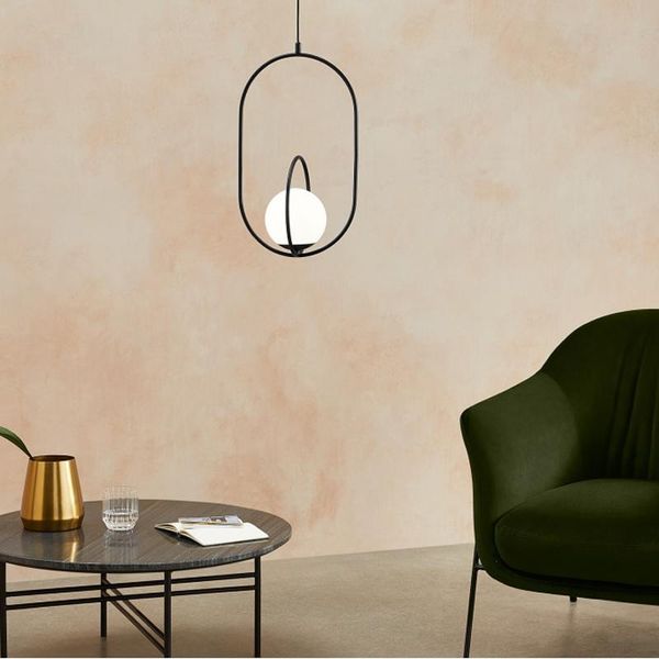 

pendant lamps light luxury modern minimalist bedside small chandelier dining room lamp living smart single head side