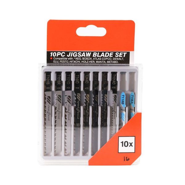 

10 pcs t118a t118b t101ao t111c t111d t24d t144d t101d t101br t101b jigsaw blade