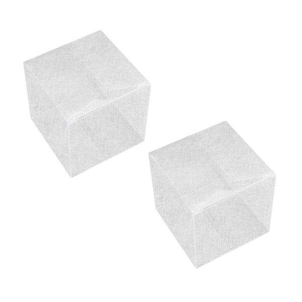 

gift wrap 10pcs transparent single macarons storage boxes candy packing box party supplies for chocolate cookies donut