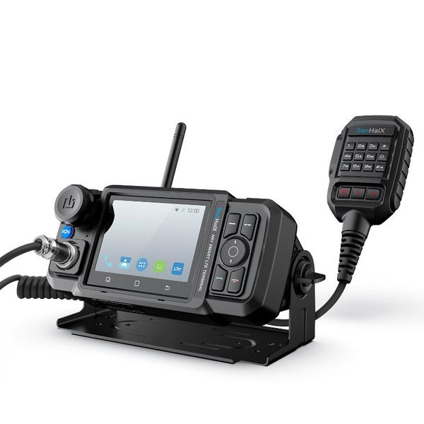 

walkie talkie 4g zello network car radio android wireless bluetooth intercom with touch screen pwifi gps sos mobile