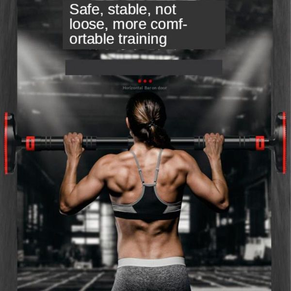 

large door horizontal bar steel adjustable training bars for home sport workout pull up arm sit fitness equipm