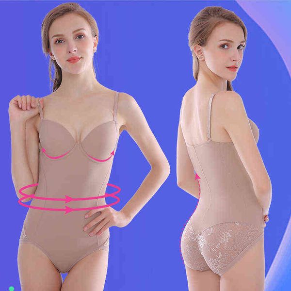 

waist tummy shaper lace garment abdominal beauty belt bra breast deep v body shaping