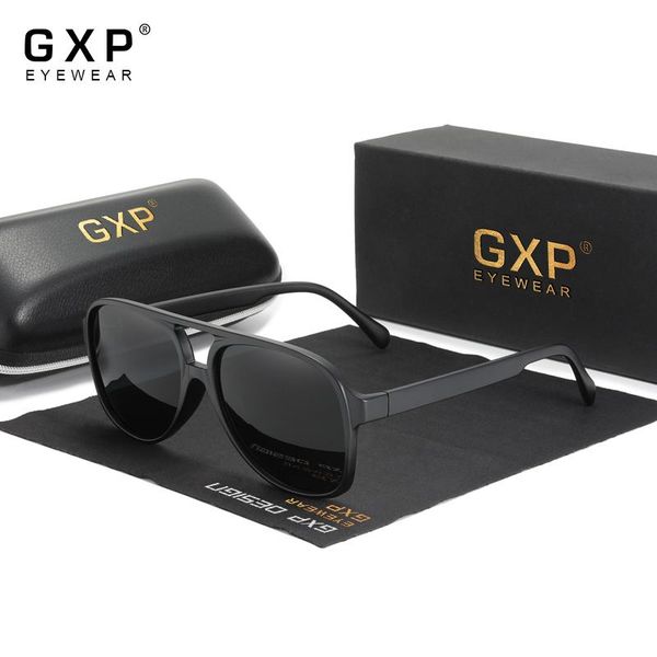 

sunglasses gxp 2021 retro men gradient polarized women carbon fiber pattern design outdoor driving eyewear, White;black