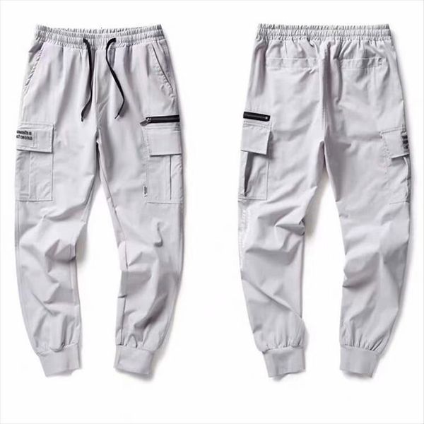 

harajuku clothing fashion streetwear women pants elastic waist harem ankle length casual joggers sports trousers, Black