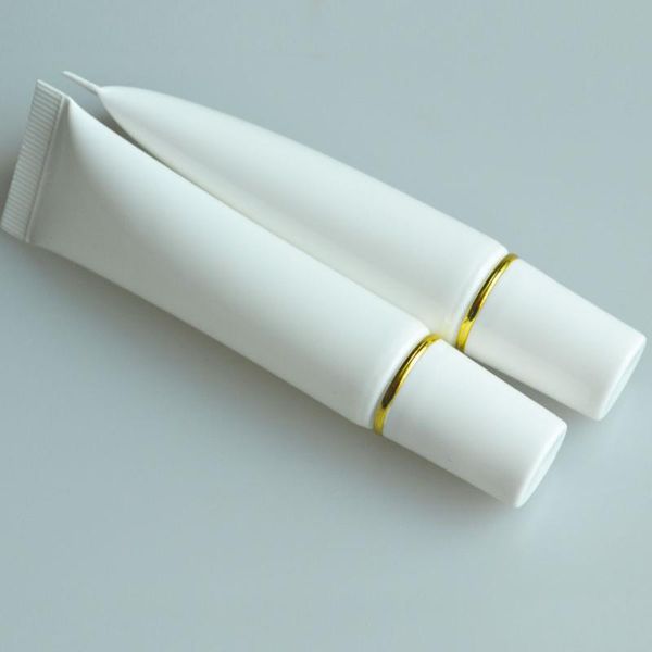 

storage bottles & jars wholesale empty white tube 10ml portable travel spiral flat cap hose lotion bottle cosmetic container
