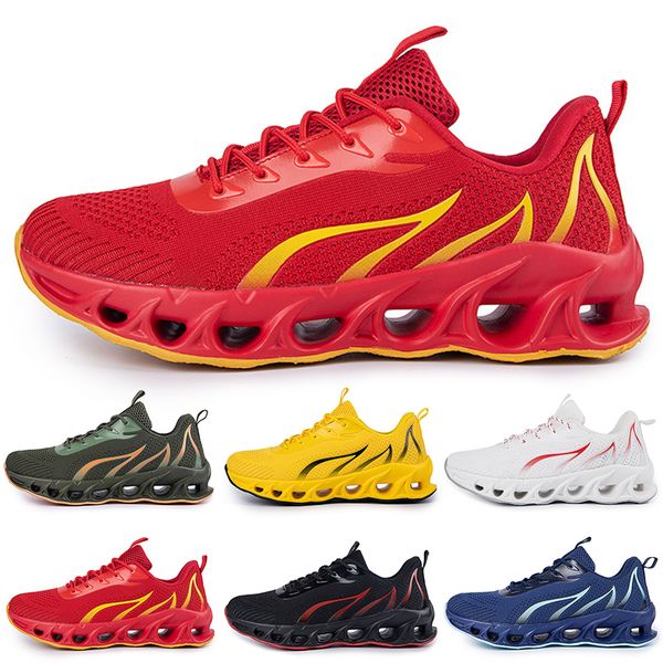 

non-brand running shoes men trainers white black yellow gold navy breds green mens sports sneakers walking jogging outdoor fashion