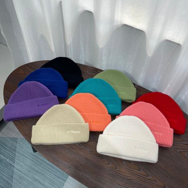 

beanies awesome embroidery winter hats for men women ladies acrylic cuffed skull caps knitted hip hop casual docker skullies