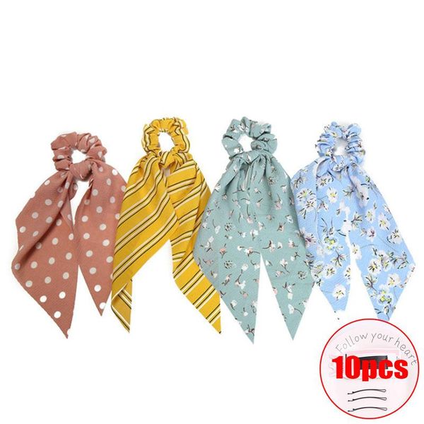 

hair clips & barrettes ribbon pattern temperament head rope big-name tie elastic band, Golden;silver