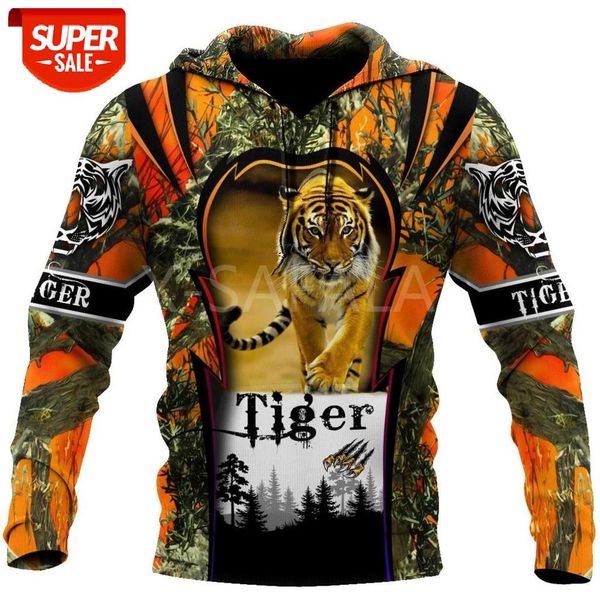 

hunting love tiger animal 3d all print hoodie man women harajuku outwear zipper pullover sweatshirt casual jacket #100w, Black